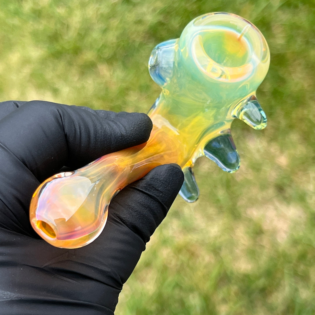 Fumed Spike Sherlock Glass Pipe Orosboro Glass   