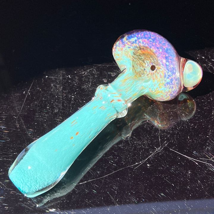 Mushroom Purple Magic Pipe Glass Pipe Beezy Glass   