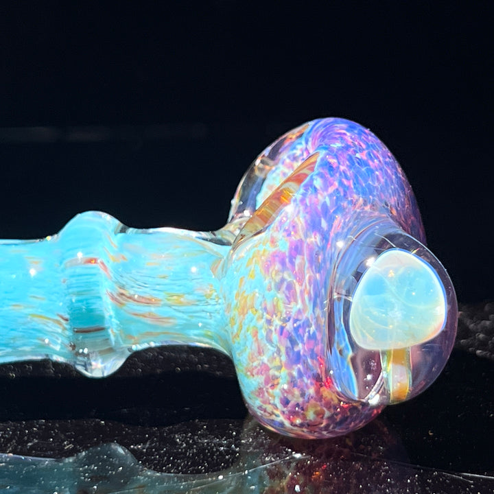 Mushroom Purple Magic Pipe Glass Pipe Beezy Glass   