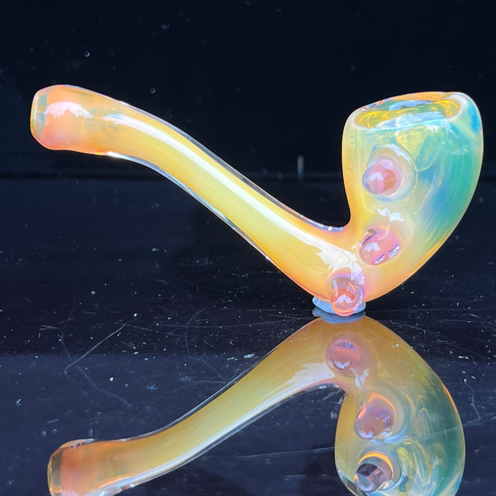 Fumed Spike Sherlock Glass Pipe Orosboro Glass   