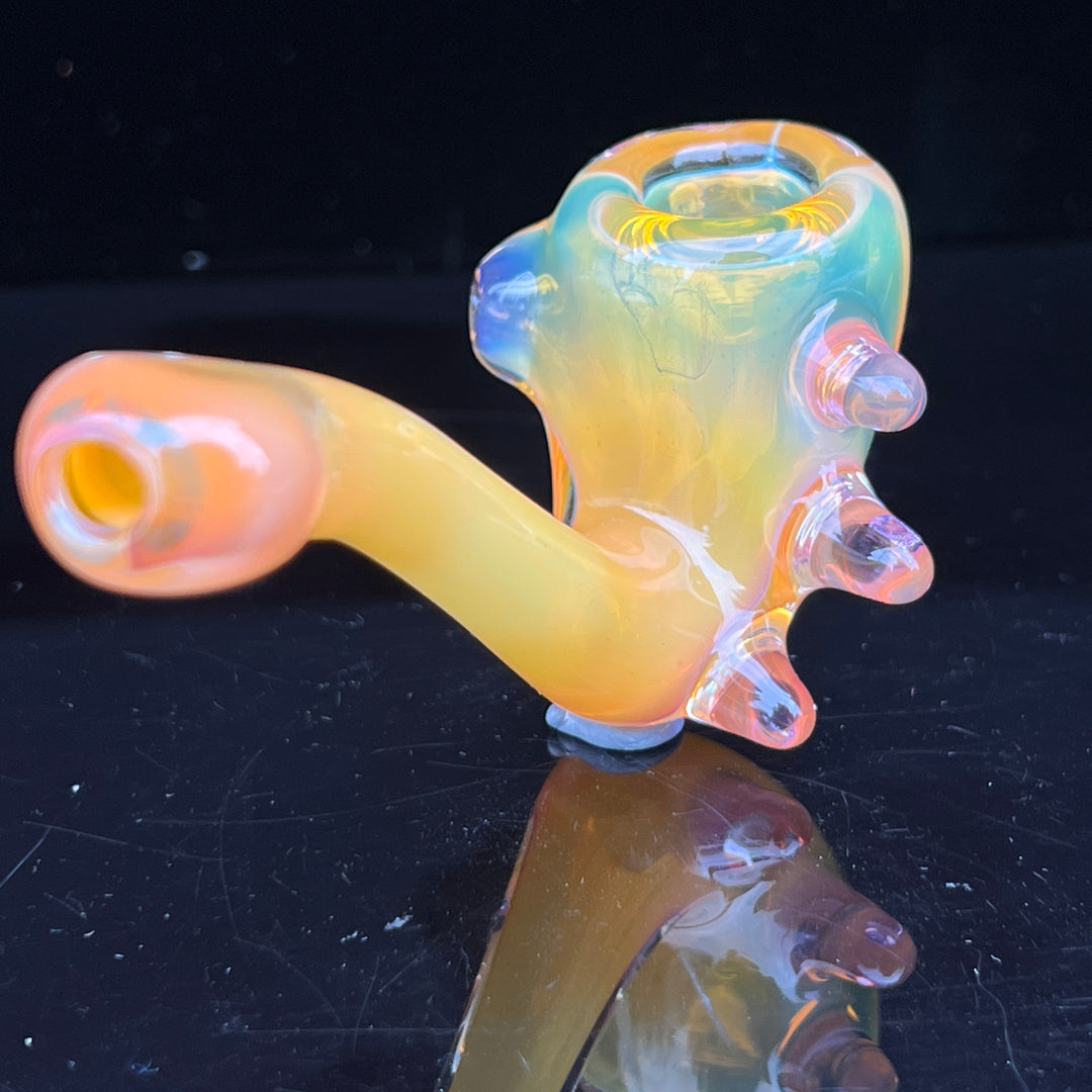 Fumed Spike Sherlock Glass Pipe Orosboro Glass   