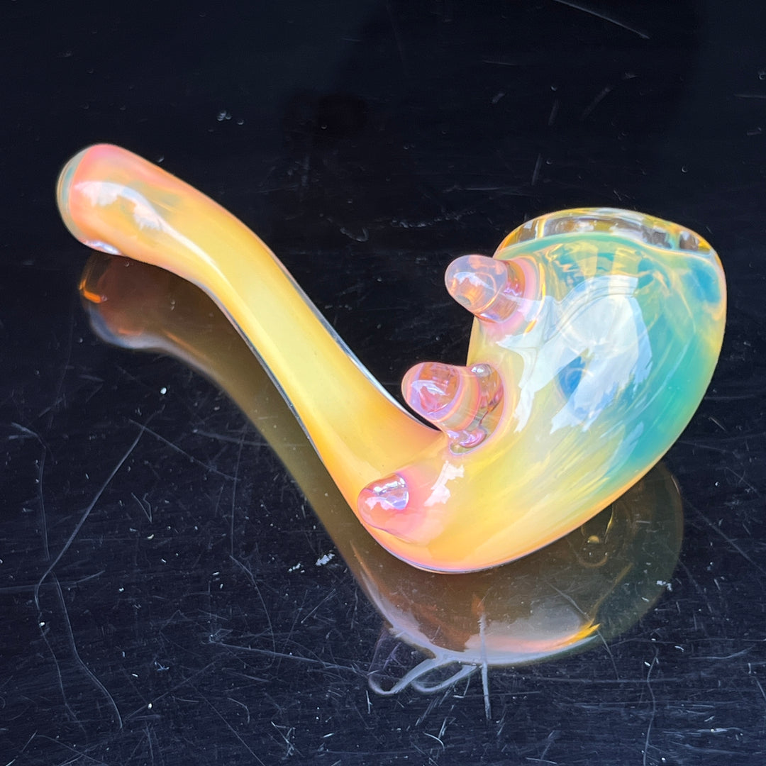 Fumed Spike Sherlock Glass Pipe Orosboro Glass   