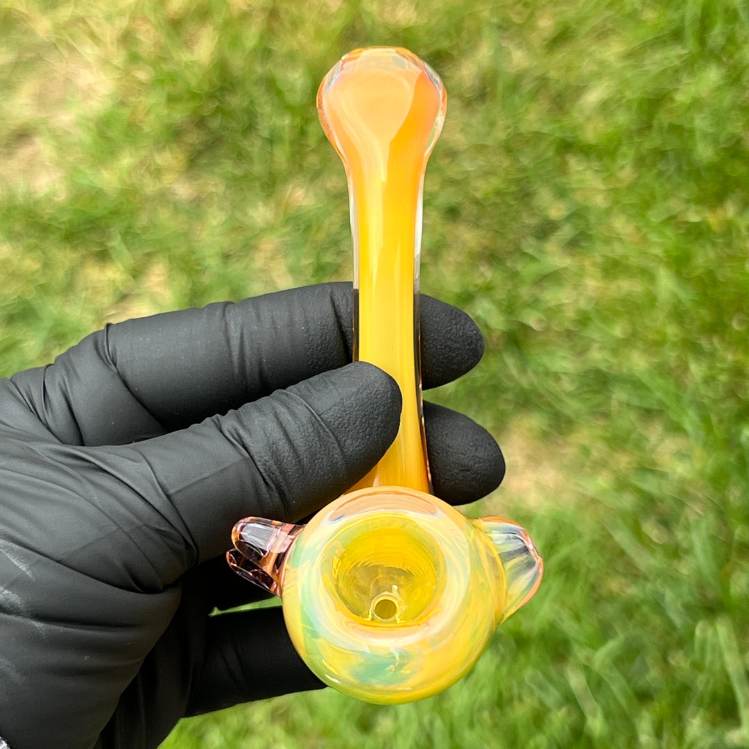 Fumed Spike Sherlock Glass Pipe Orosboro Glass   