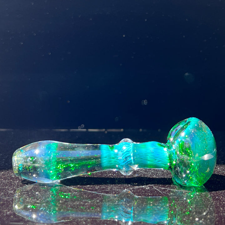 Experimental Jade Pipe Glass Pipe Beezy Glass   