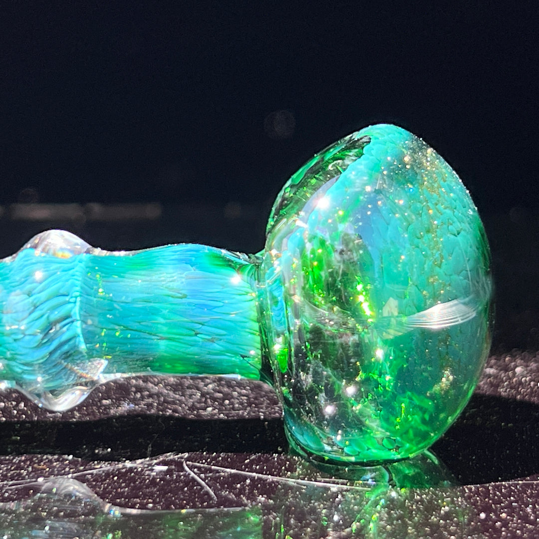 Experimental Jade Pipe Glass Pipe Beezy Glass   