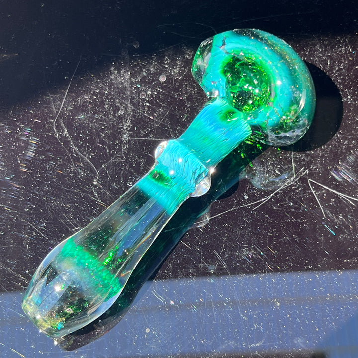 Experimental Jade Pipe Glass Pipe Beezy Glass   