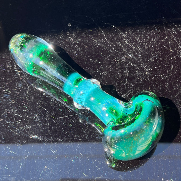 Experimental Jade Pipe Glass Pipe Beezy Glass   