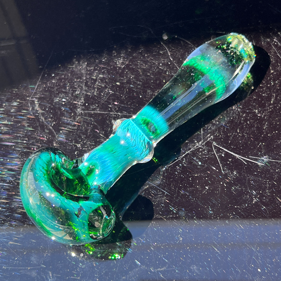 Experimental Jade Pipe Glass Pipe Beezy Glass   