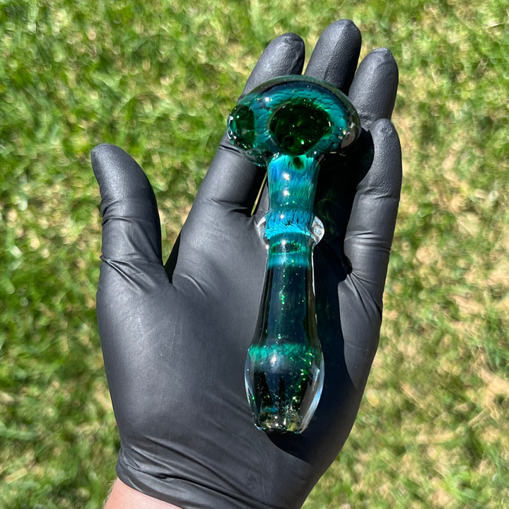 Experimental Jade Pipe Glass Pipe Beezy Glass   