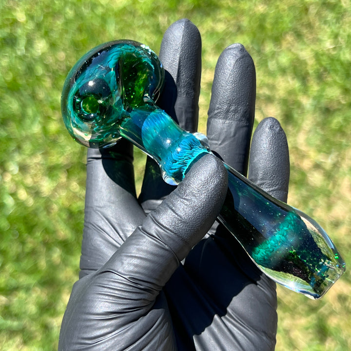 Experimental Jade Pipe Glass Pipe Beezy Glass   