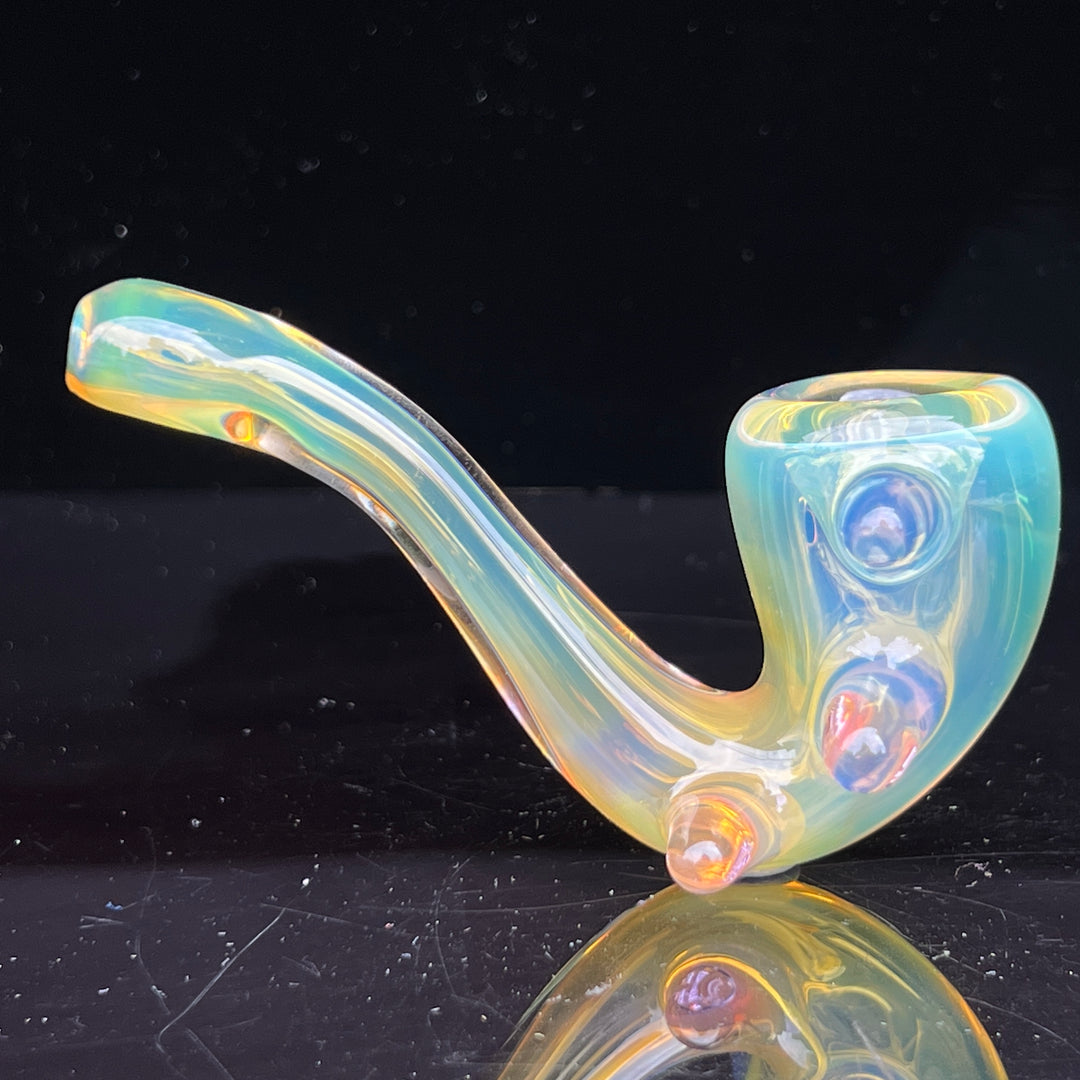 Fumed Spike Sherlock Glass Pipe Orosboro Glass   