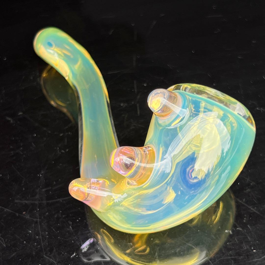 Fumed Spike Sherlock Glass Pipe Orosboro Glass   