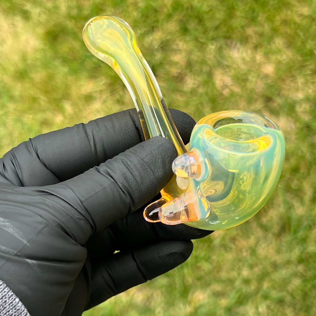 Fumed Spike Sherlock Glass Pipe Orosboro Glass   