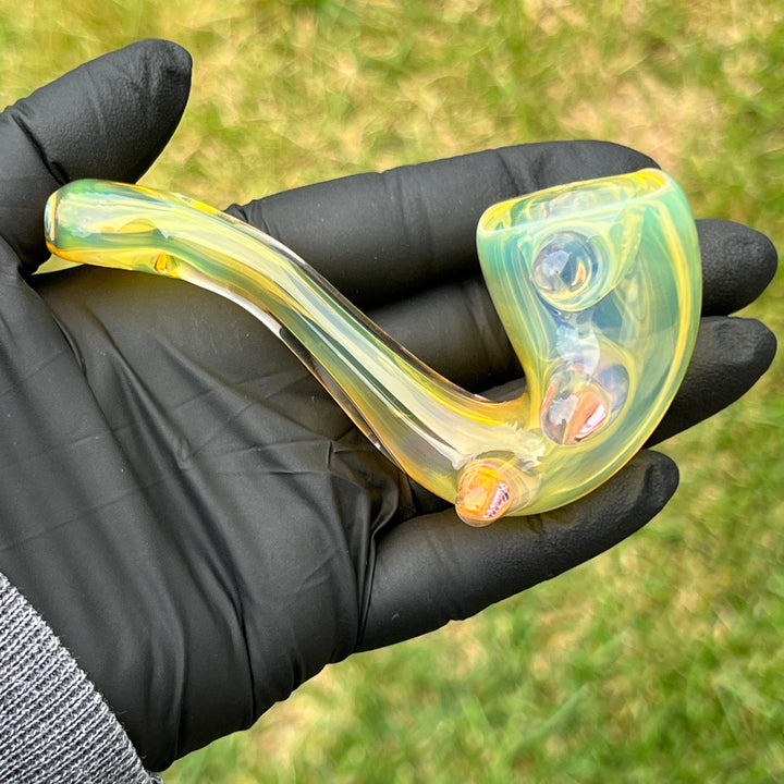 Fumed Spike Sherlock Glass Pipe Orosboro Glass   