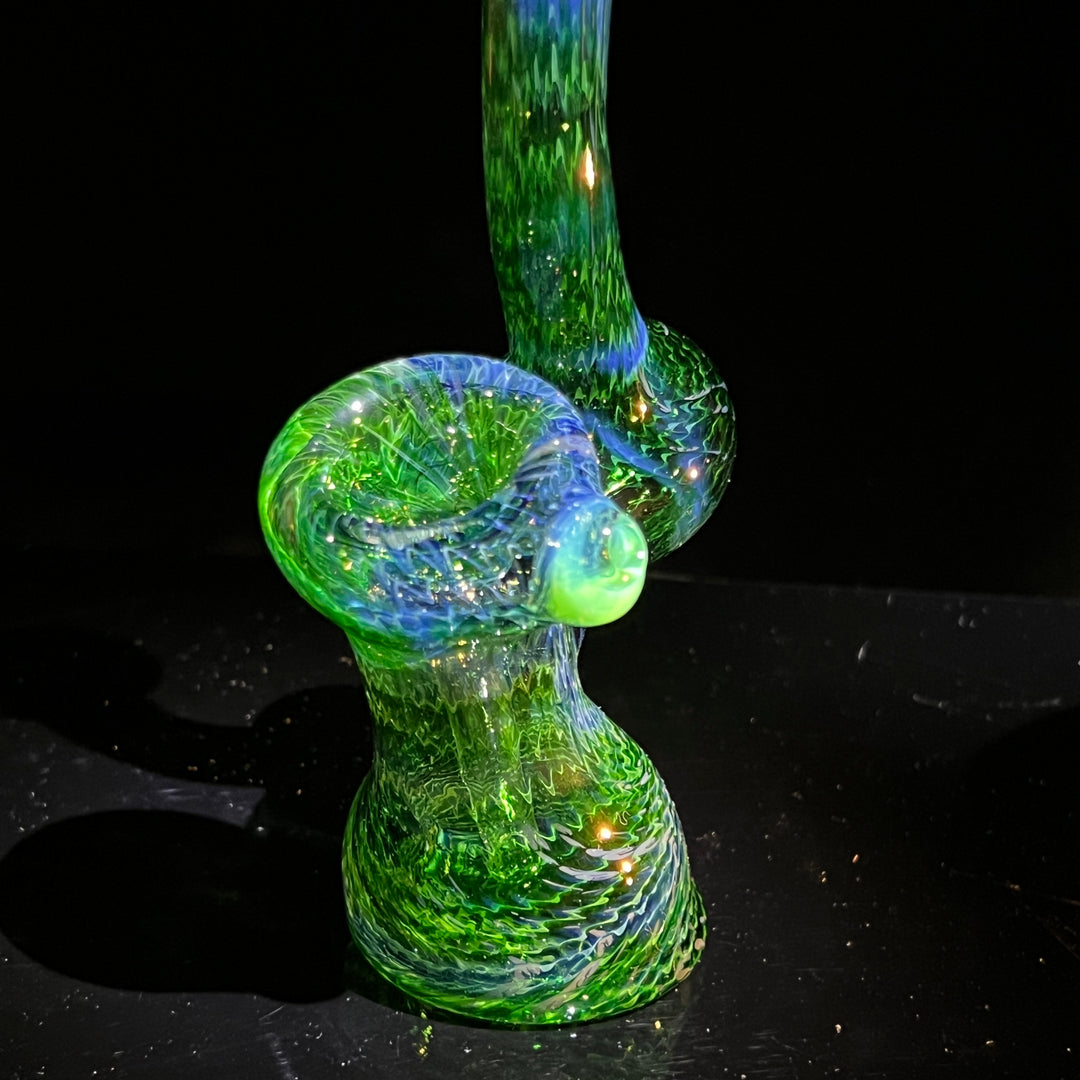 Forest Bubbler with Slyme Carb Glass Pipe Cose Glass   