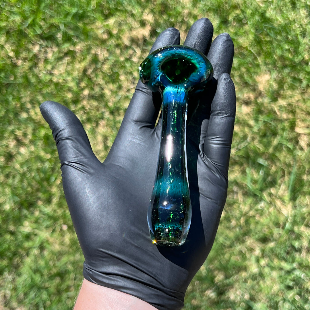 Experimental Jade Pipe Glass Pipe Beezy Glass   