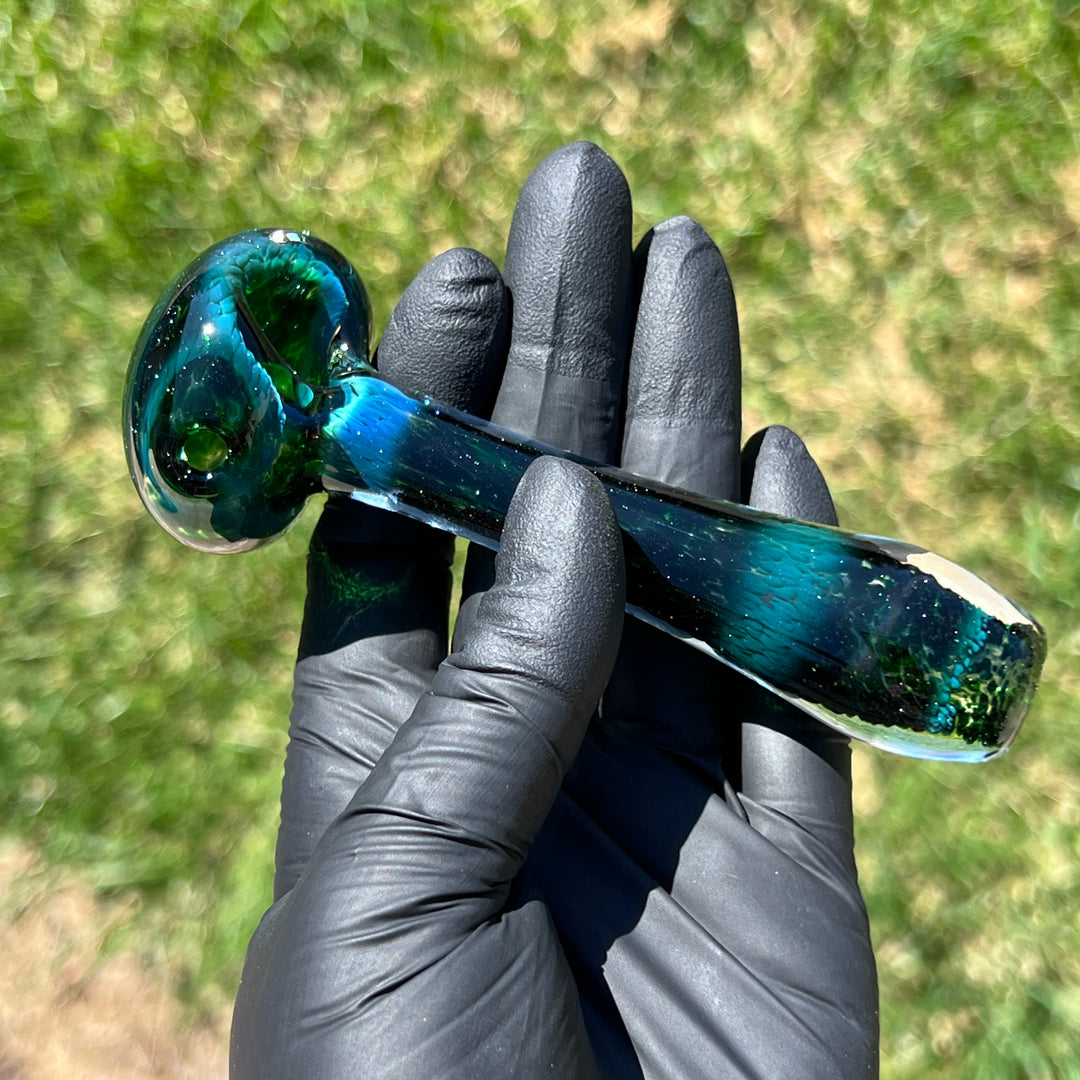 Experimental Jade Pipe Glass Pipe Beezy Glass   