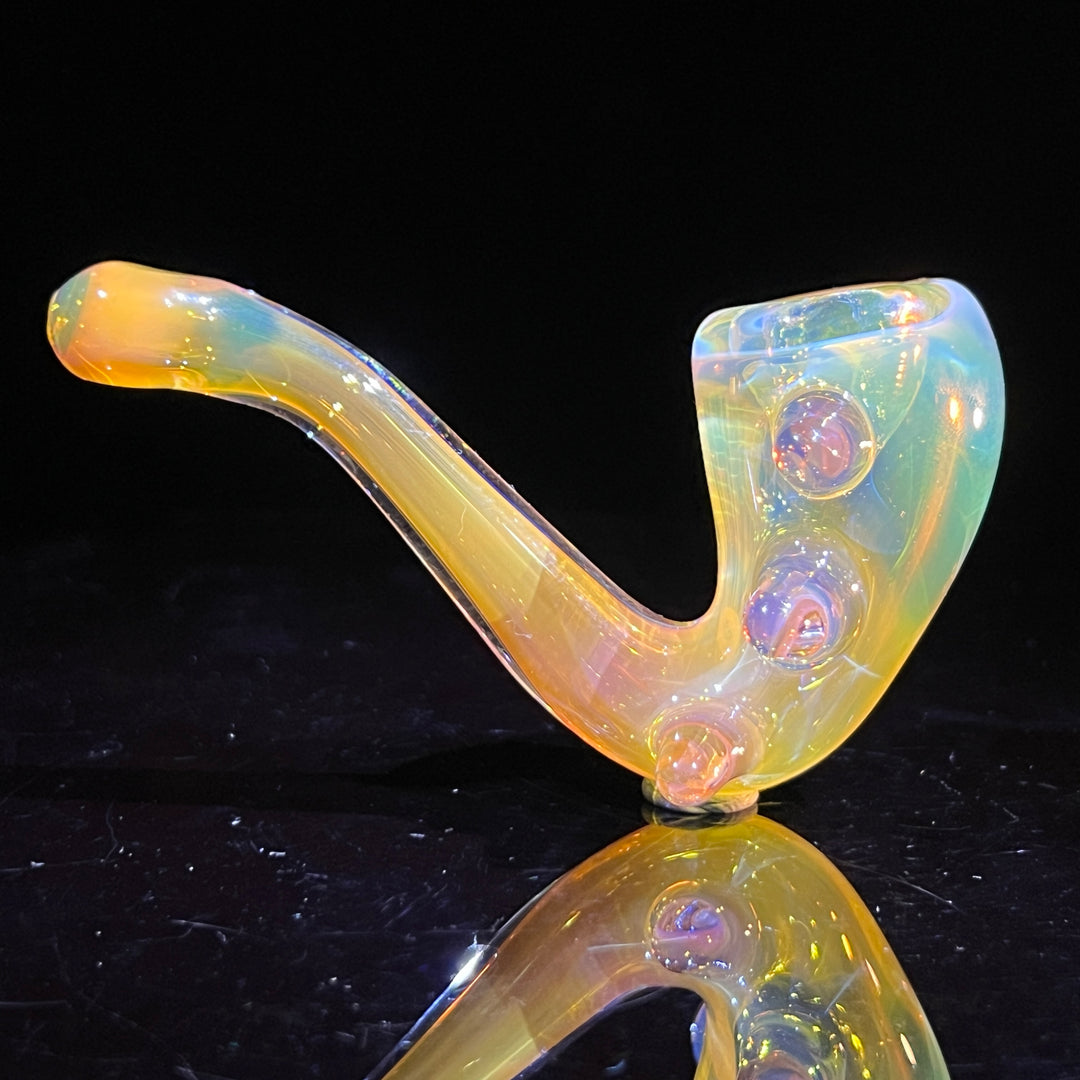 Fumed Spike Sherlock Glass Pipe Orosboro Glass   