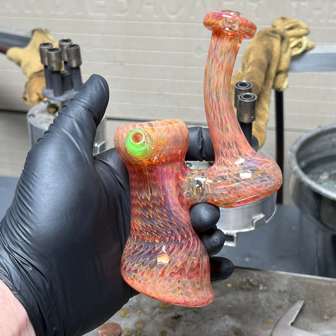 Guava Bubbler with Slyme Carb Glass Pipe Cose Glass   