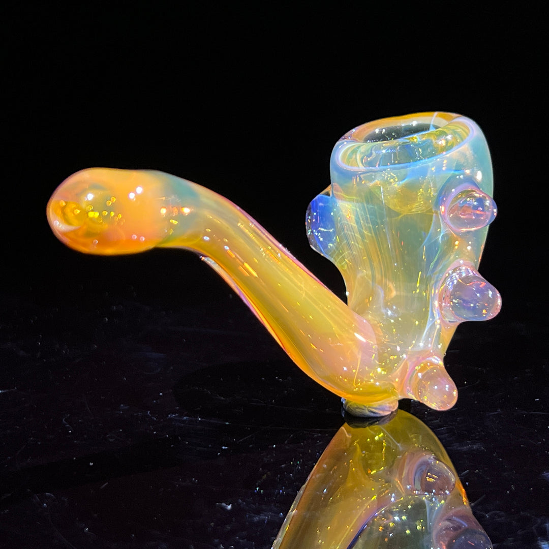 Fumed Spike Sherlock Glass Pipe Orosboro Glass   