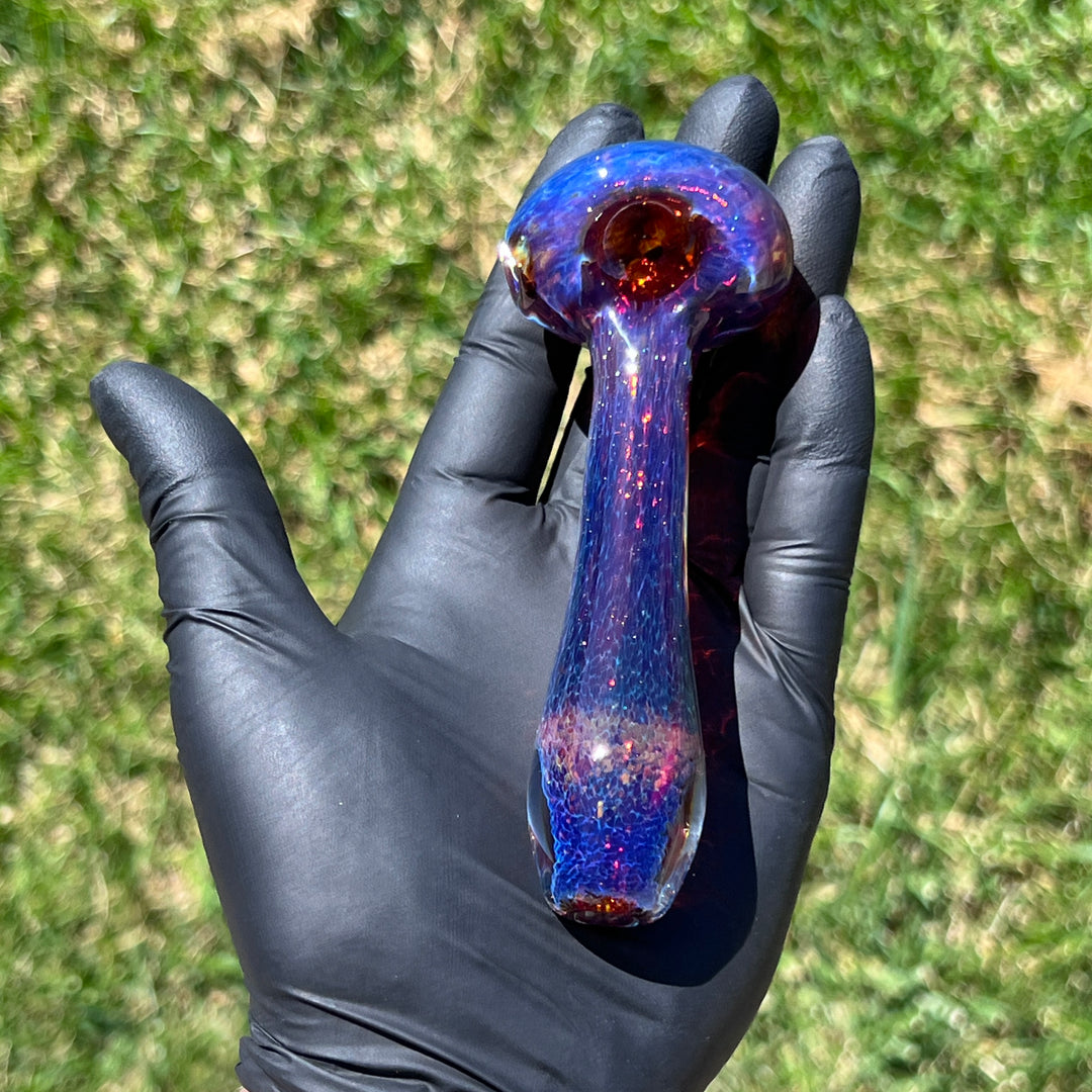 Purple Magic Pipe Glass Pipe Beezy Glass   