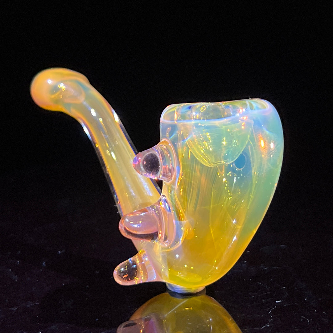 Fumed Spike Sherlock Glass Pipe Orosboro Glass   