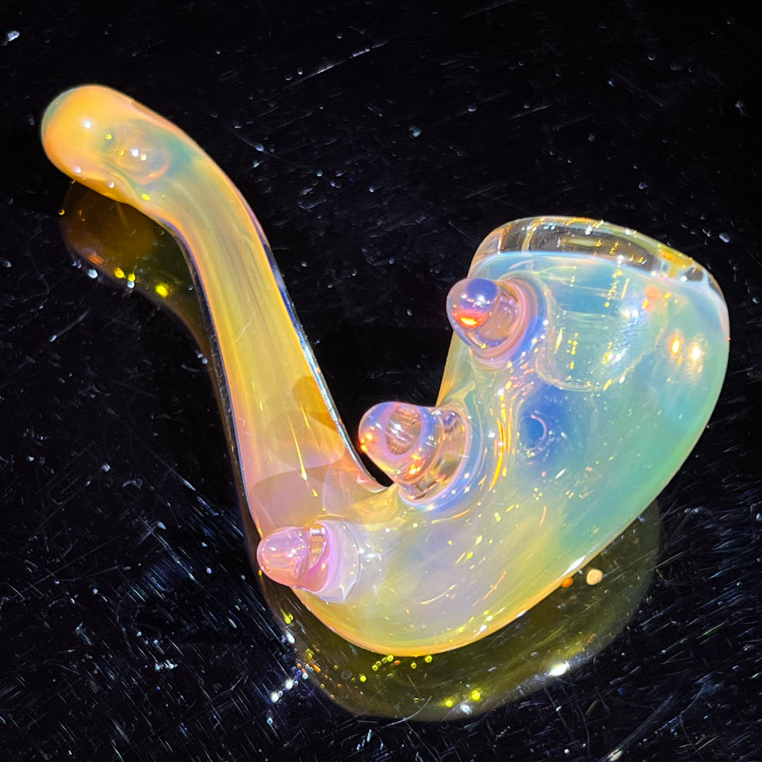 Fumed Spike Sherlock Glass Pipe Orosboro Glass   