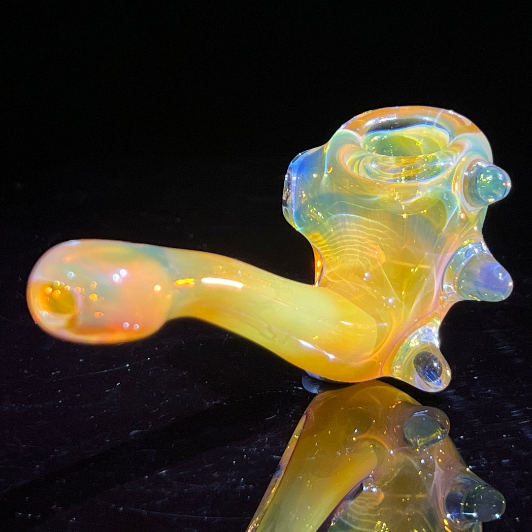 Fumed Spike Sherlock Glass Pipe Orosboro Glass   