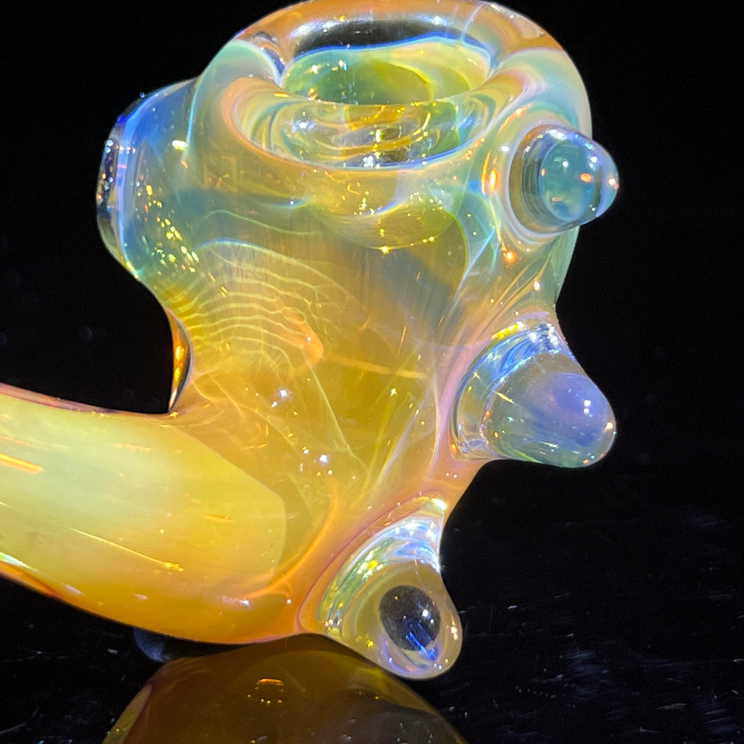 Fumed Spike Sherlock Glass Pipe Orosboro Glass   