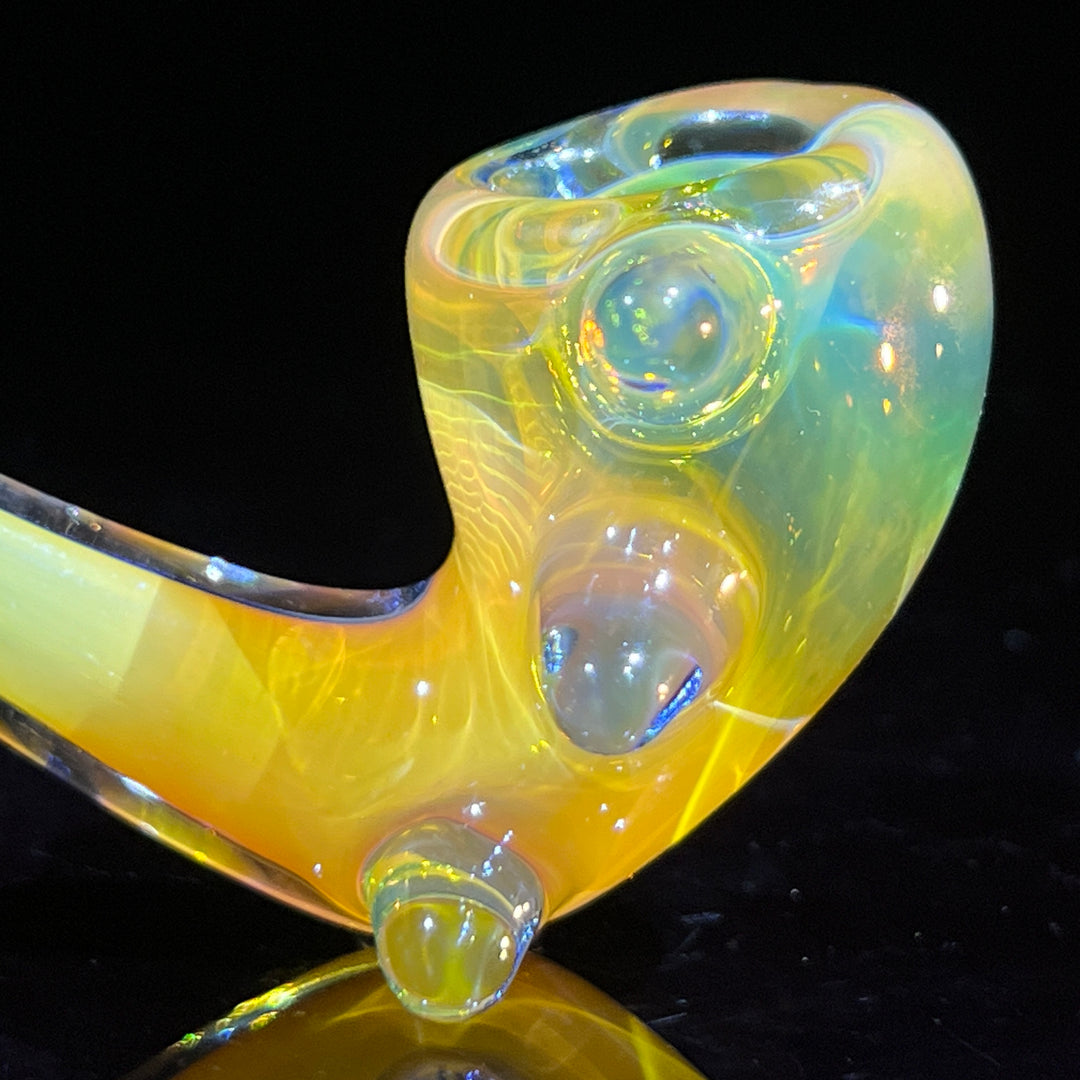 Fumed Spike Sherlock Glass Pipe Orosboro Glass   