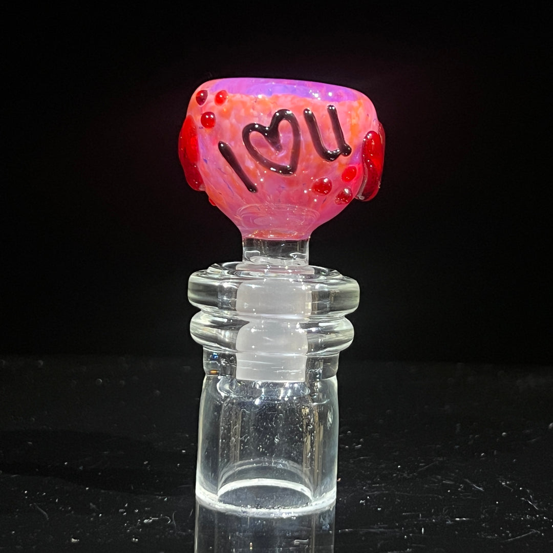 14mm Valentines Day PullSlide Accessory Beezy Glass