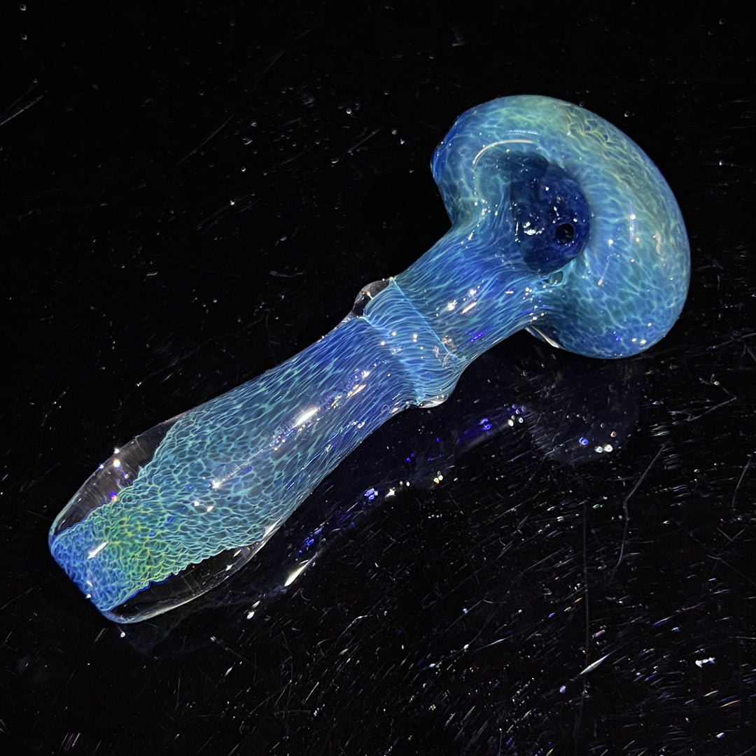 Blue Frit Pipe Glass Pipe Beezy Glass   