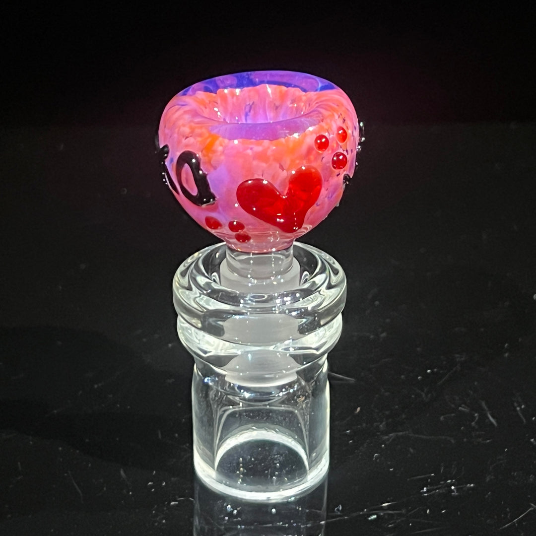 14mm Valentines Day PullSlide Accessory Beezy Glass