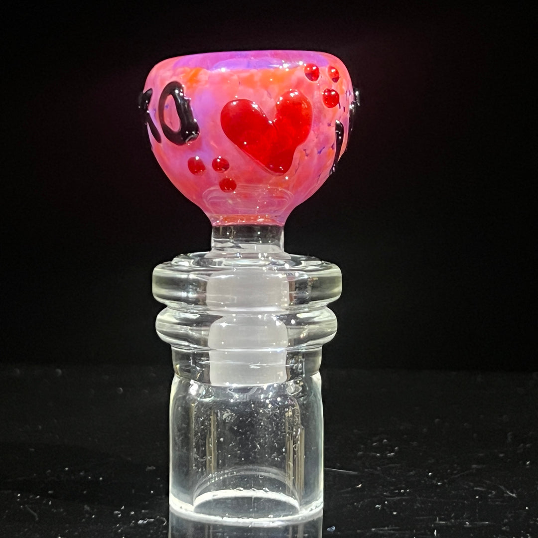 14mm Valentines Day PullSlide Accessory Beezy Glass