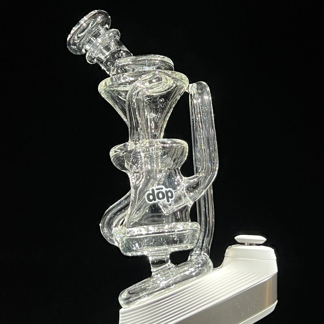 Floating Recycler Puffco Peak Topper Glass Pipe TG