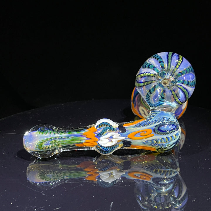 Inside Out Sidecar Bubbler Glass Pipe Tiny Mike   