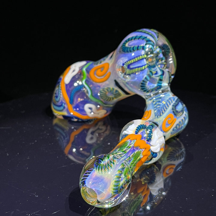 Inside Out Sidecar Bubbler Glass Pipe Tiny Mike   