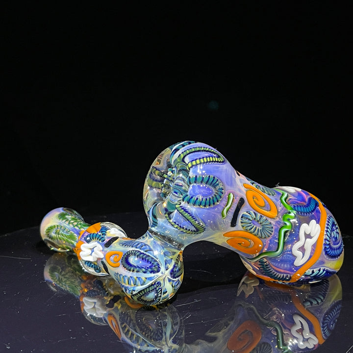 Inside Out Sidecar Bubbler Glass Pipe Tiny Mike   