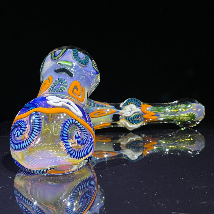 Inside Out Sidecar Bubbler Glass Pipe Tiny Mike   