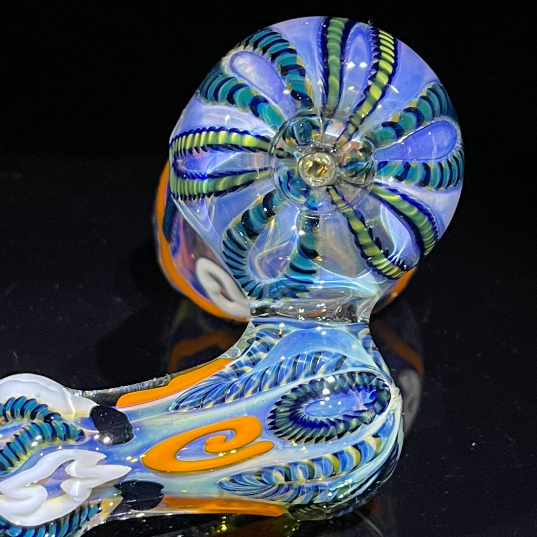 Inside Out Sidecar Bubbler Glass Pipe Tiny Mike   