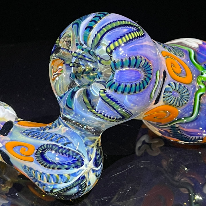 Inside Out Sidecar Bubbler Glass Pipe Tiny Mike   