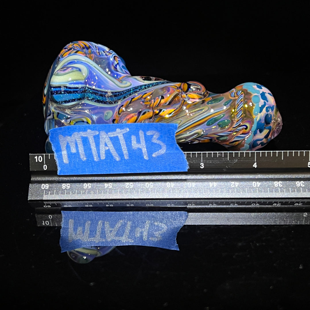 Molten Thick and Twisted Pipe 43 Glass Pipe Molten Imagination   