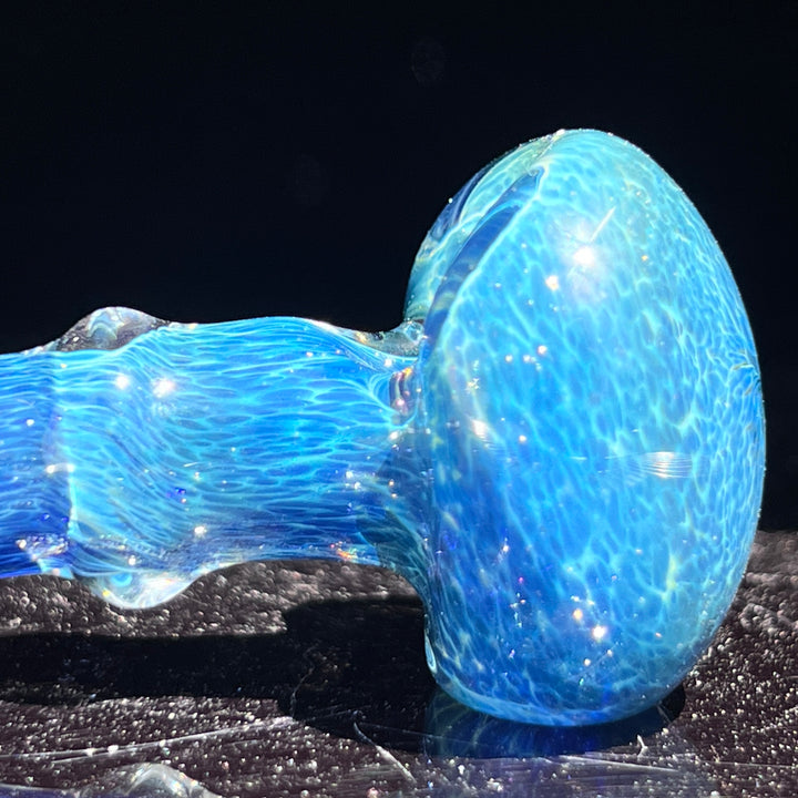 Blue Frit Pipe Glass Pipe Beezy Glass   