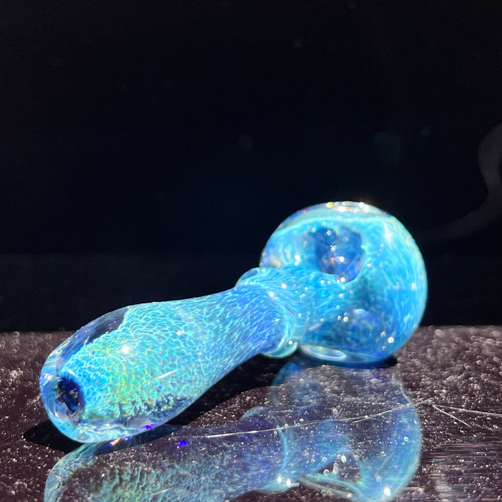 Blue Frit Pipe Glass Pipe Beezy Glass   