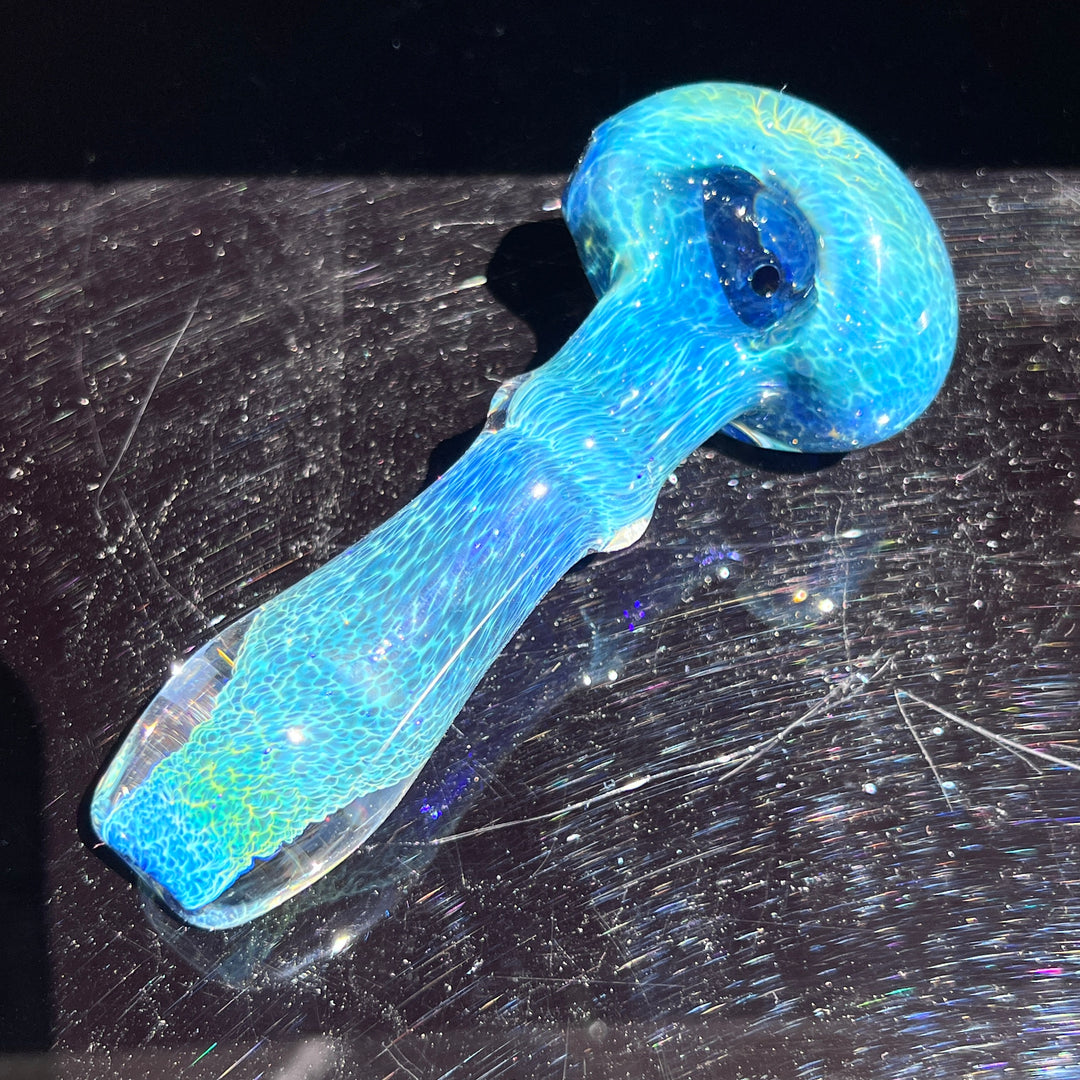 Blue Frit Pipe Glass Pipe Beezy Glass   