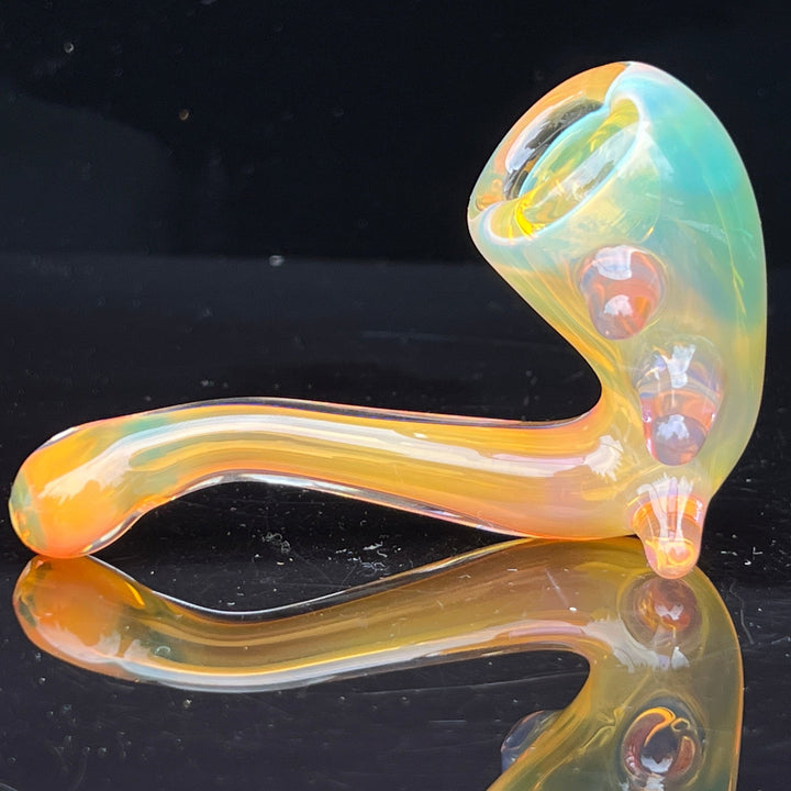 Fumed Spike Sherlock Glass Pipe Orosboro Glass   