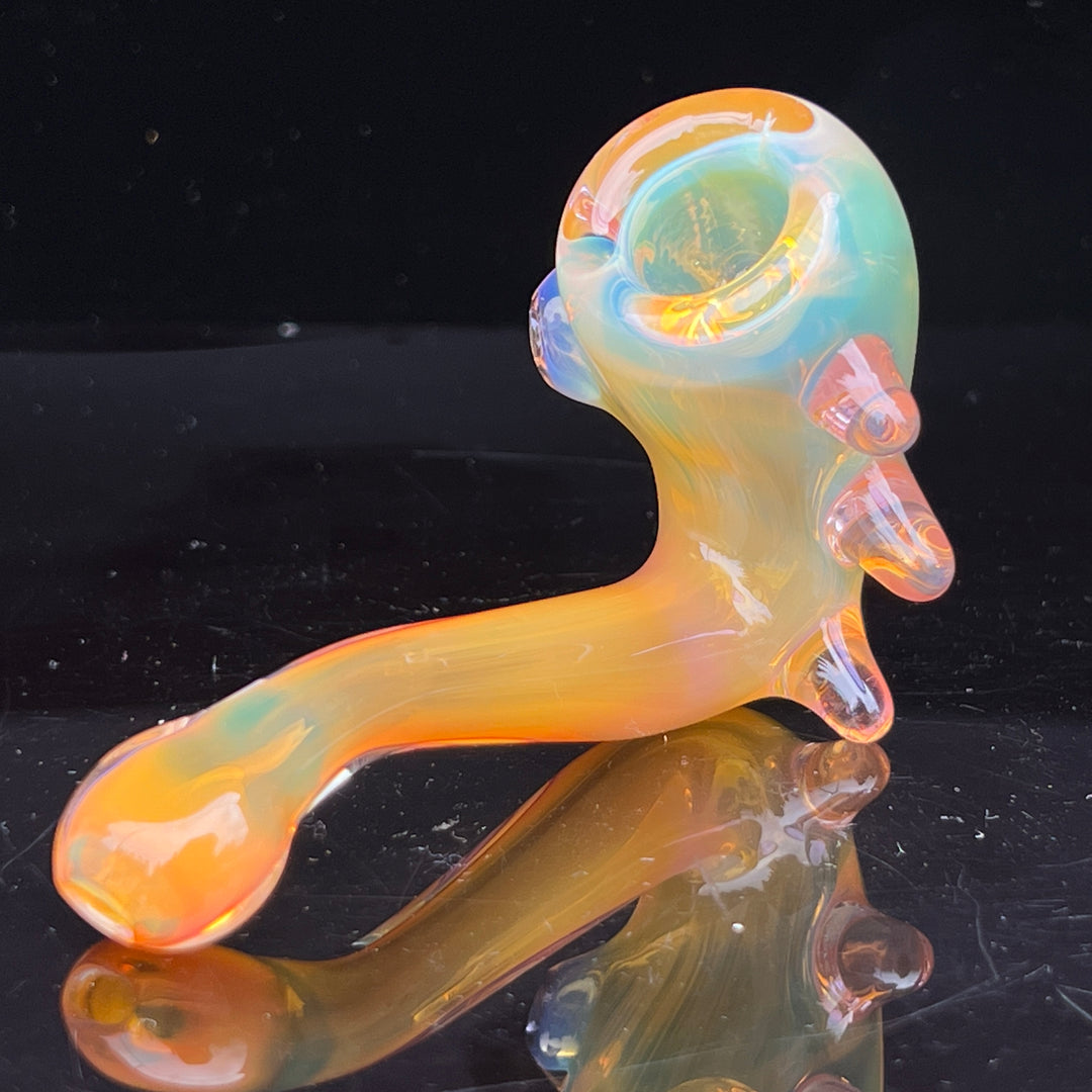 Fumed Spike Sherlock Glass Pipe Orosboro Glass   