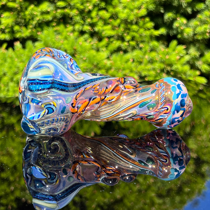 Molten Thick and Twisted Pipe 43 Glass Pipe Molten Imagination   