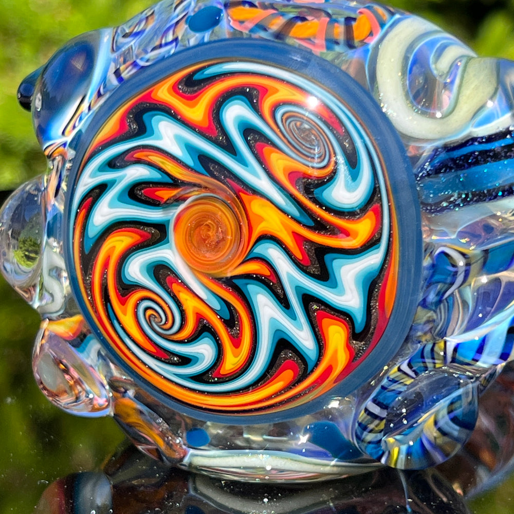 Molten Thick and Twisted Pipe 43 Glass Pipe Molten Imagination   