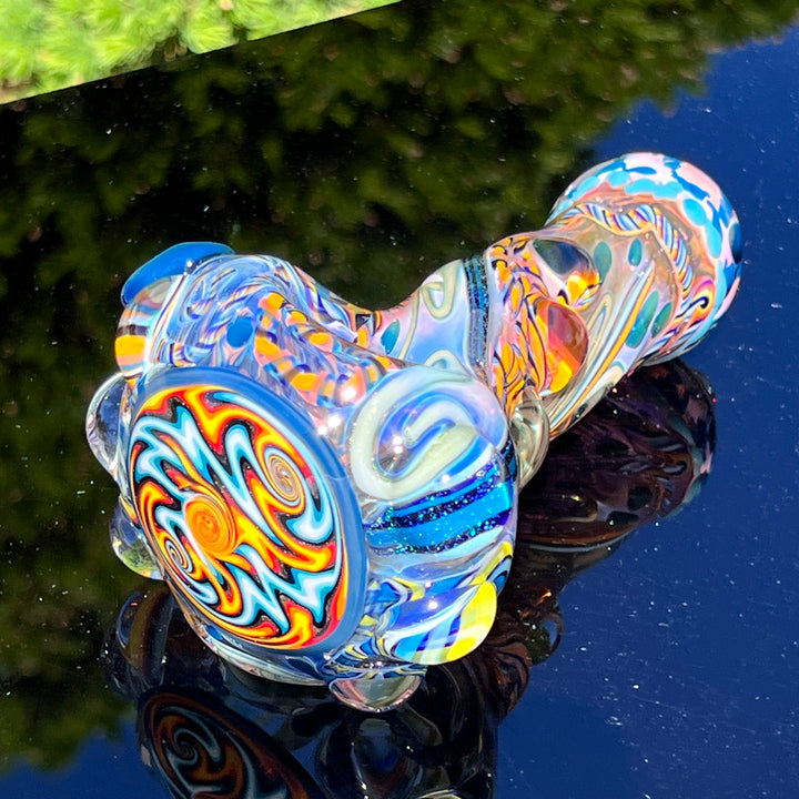 Molten Thick and Twisted Pipe 43 Glass Pipe Molten Imagination   